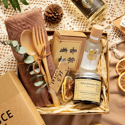 Forest Style Hand Gebaar Gift Box Set Nieuwheid geschenken voor bruidsmeisjes en bruidegom
