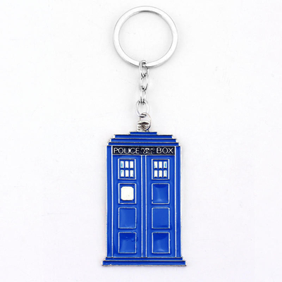 Plastic bottle opener sleutelhanger Blauw huis cadeau hanger DIY accessoires Metalen sleutelhanger