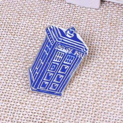 Plastic bottle opener sleutelhanger Blauw huis cadeau hanger DIY accessoires Metalen sleutelhanger