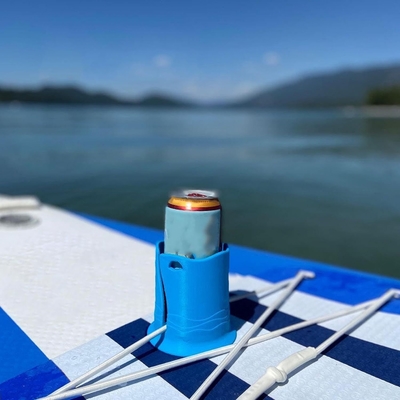 Blue Resin Crafts Kayak Drink Holder voor Surfboard en Waterfles 2024 Gift Idea