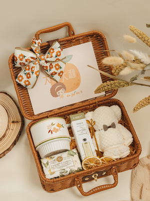 Alumni Relations Praktisch trouwgeschenk voor beste vriend Handheld Vine Weaving Basket