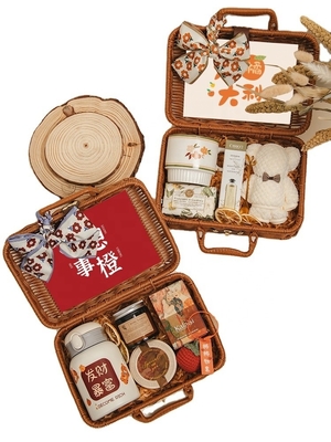 Alumni Relations Praktisch trouwgeschenk voor beste vriend Handheld Vine Weaving Basket