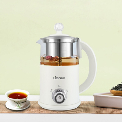 Mini glazen bloem theepot elektrische ketel perfect voor bruiloft gunsten bruidsfeestjes