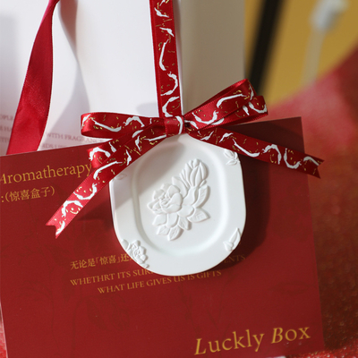 Klanten logo Jaar flameless aromatherapie cadeau set Perfect voor reisbureau cadeautjes