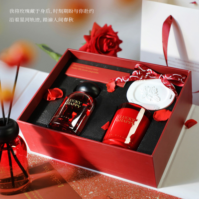 Klanten logo Jaar flameless aromatherapie cadeau set Perfect voor reisbureau cadeautjes