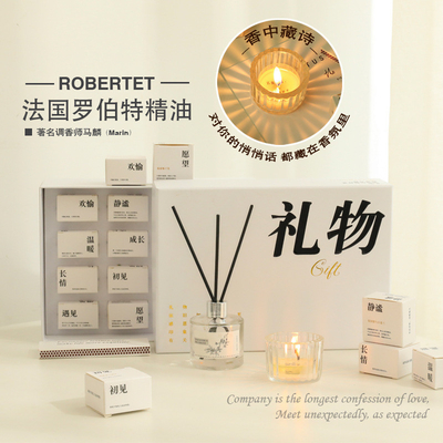 Persoonlijke grootte Geur Tibetaanse poëzie Kunst Aromatherapie Set voor opkomende zegen