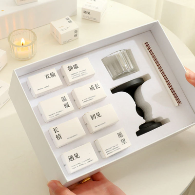 Persoonlijke grootte Geur Tibetaanse poëzie Kunst Aromatherapie Set voor opkomende zegen