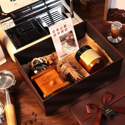 Koffiemachine cadeau doos voor bruidsmeisjes en bruidsbroers Perfect Valentijnsdag Hand Gift