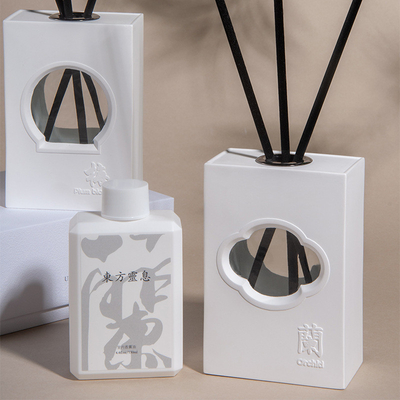 Tuin Chinees Raam Hollow Series Aromatherapie Set Meilan Bamboe Chrysanthemum Jar