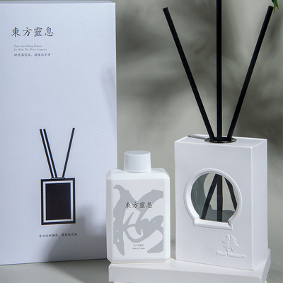 Tuin Chinees Raam Hollow Series Aromatherapie Set Meilan Bamboe Chrysanthemum Jar