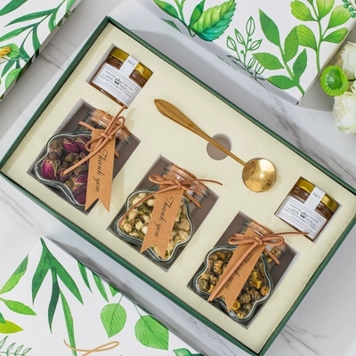 Travel Agency's Favoriete Flower Tea Gift Box van Hand Gift Forest Series voor festivals