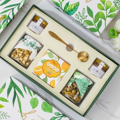 Travel Agency's Favoriete Flower Tea Gift Box van Hand Gift Forest Series voor festivals