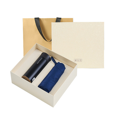 Geschenken Slot Geniet Set D Slot Thermos Cup UV Draagbare paraplu met aangepaste kleur