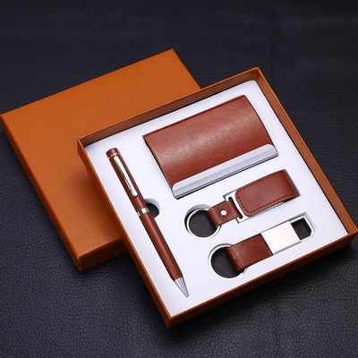 UV-printen Herdenkingsgeschenk Creative Sleutelhanger USB-aandrijving Signatuur Pen Set