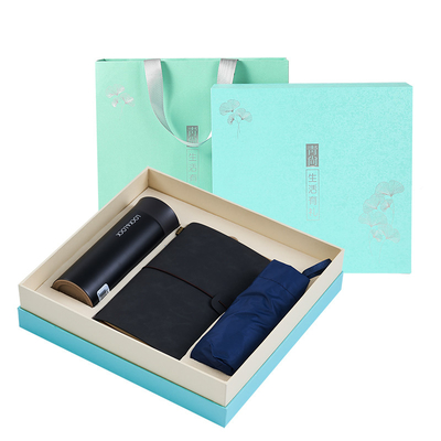 365 dagen Gelegenheid slot Zhixiang Business Set Thermos mok UV Draagbare paraplu Draagbare notitieboek Vergadering cadeautjes