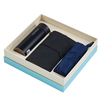 365 dagen Gelegenheid slot Zhixiang Business Set Thermos mok UV Draagbare paraplu Draagbare notitieboek Vergadering cadeautjes