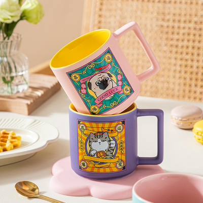 UV-printen -Chic Mug Creative Co Ceramic Cup Perfect voor het zegenen van herdenkingscadeaus
