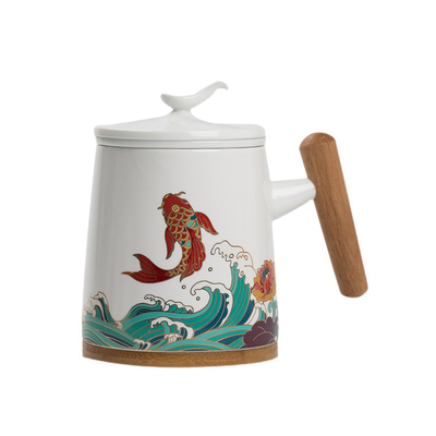 Gepersonaliseerde keramische thee set voor Business Companion Gift en Logo Printing