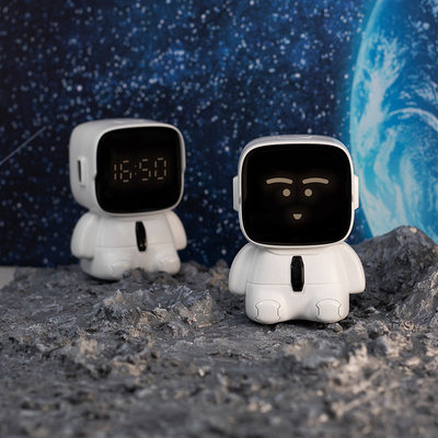 2 Kleurgraphics Printing Cute Fun Robot USB Desktop Digitale Timer voor Enterprise Gift