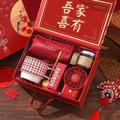 Huwelijksgezel cadeau doos bruidsmeisje en bruidsbroer cadeau 1 kleurenprinten voor graphics
