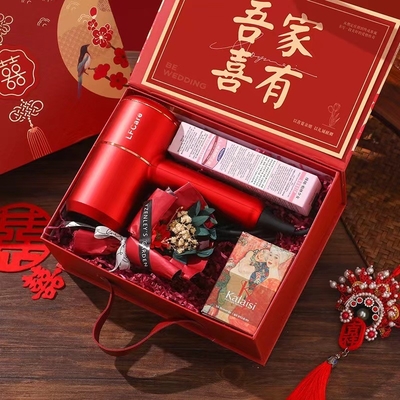 Huwelijksgezel cadeau doos bruidsmeisje en bruidsbroer cadeau 1 kleurenprinten voor graphics
