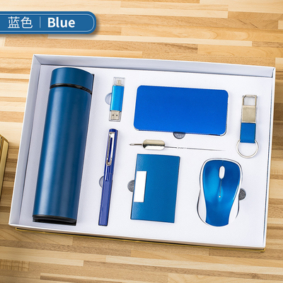 Custom Logo Vacuum Cup Souvenir Geschenk Set voor Barbershop Corporate Promotie