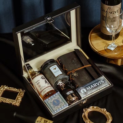 High End Praktische Bruiloft Bruidsmeisje Bruidsman's Return Gift Box Set voor Nieuwheid Geschenken