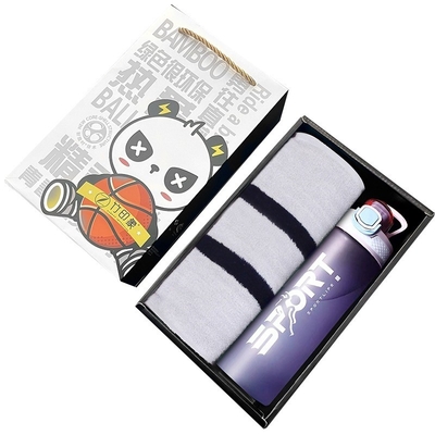 Bamboe vezel sport servetten 600 ml Direct Drink Space Cup Sport Gift Office Producten