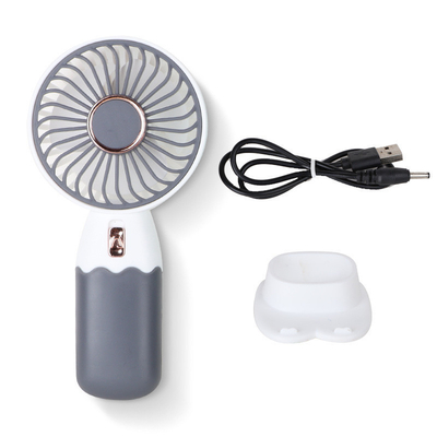 Creatieve Cartoon Mini Handheld koeling Kleine ventilator Draagbare USB oplaadtelefoon stand Kleine ventilator 2024 RAMADAN Product