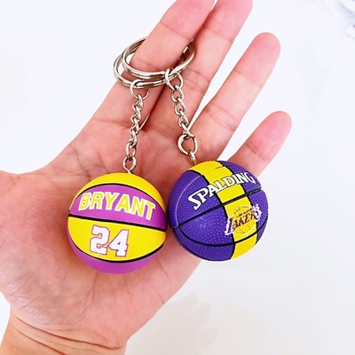 Sports Meet Activity Gifts Silicone Mini Basketball Voetbal Volleyball Sleutelhanger Hanger