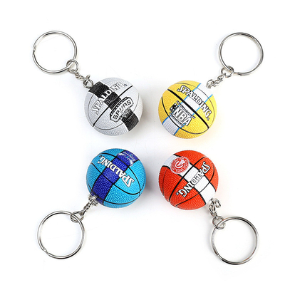 Sports Meet Activity Gifts Silicone Mini Basketball Voetbal Volleyball Sleutelhanger Hanger