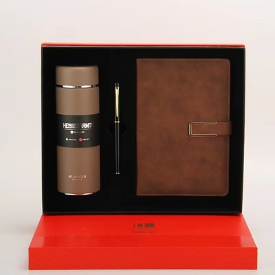 304 roestvrij staal Kuandi 5076 Fountain Pen en Notebook Geïsoleerde Cup voor onderweg