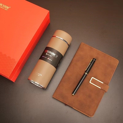 304 roestvrij staal Kuandi 5076 Fountain Pen en Notebook Geïsoleerde Cup voor onderweg