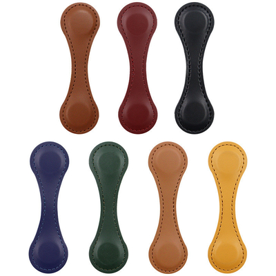 Kleurenprinten voor grafische afbeeldingen 5 Kleur leer boekmerk Dubbelzijdig handclip Promotie