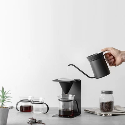 6 stukjes handgemaakte koffiepot set cadeaubon met zijde-scherm printtechnieken