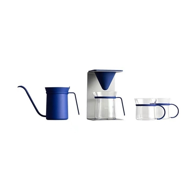 6 stukjes handgemaakte koffiepot set cadeaubon met zijde-scherm printtechnieken