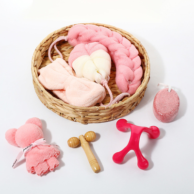 Hot item voor het jaar cadeau zwaard set en badkleding in hartvormige douche cadeau doos