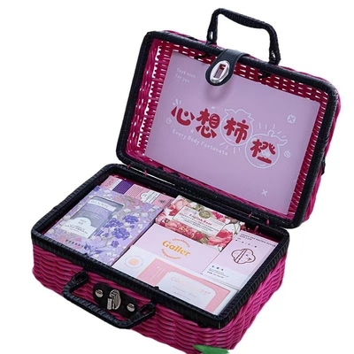 1 Kleurgraphics Druk en kantoorproducten Meihei Spliced Vine Basket Gift Package