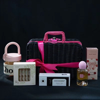 1 Kleurgraphics Druk en kantoorproducten Meihei Spliced Vine Basket Gift Package