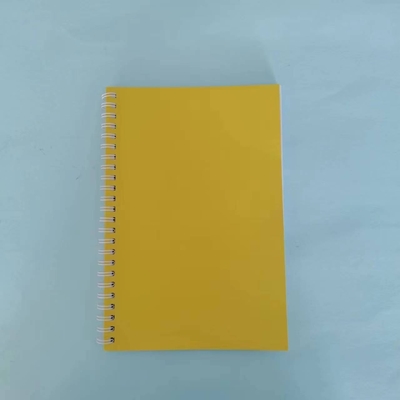 Minimalist Notepad Set Solid Color Coil Design Meerdere kleuren en papier voor 2024 Gift