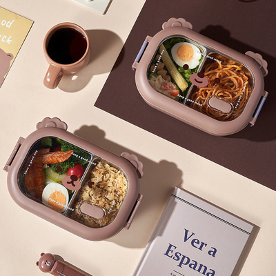 Roestvrij staal geïsoleerde lunchbox voor kinderdag cadeau 2 kleuren grafische drukwerk