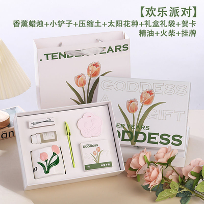 Vier Vrouwendag met het perfecte cadeau Creatieve bloemen aromatherapie kaars cadeaubon