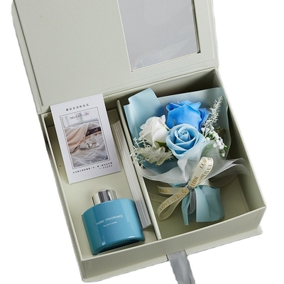8 maart Feest Handelijk geschenk Aromatherapie Boeket Geschenkdoos met kleurenprinten