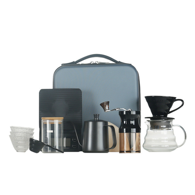 Presentatie Geschenk Set Stijl Reizen Koffieset Draagbare Outdoor Koffietoerusting Zakencadeau