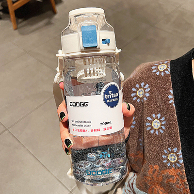 Dodge Summer Tritan waterfles Grote capaciteit 700/900ml voor non-profitorganisaties