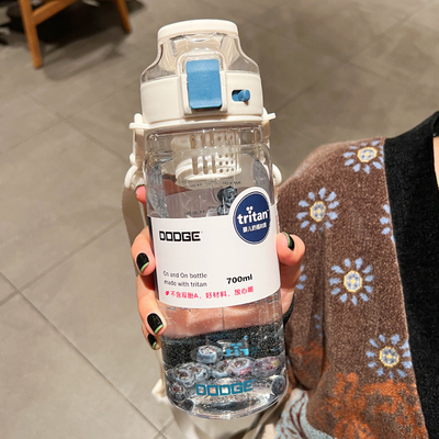 Dodge Summer Tritan waterfles Grote capaciteit 700/900ml voor non-profitorganisaties