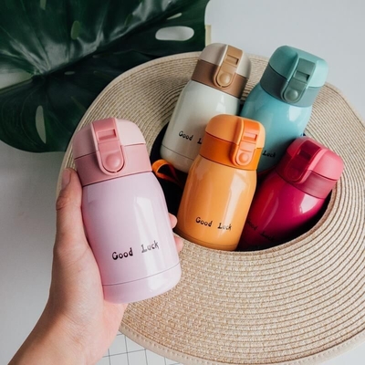 Mini Cute 200 ml / 360 ml geïsoleerde koude zakbeker Hou je drankje op de juiste temperatuur
