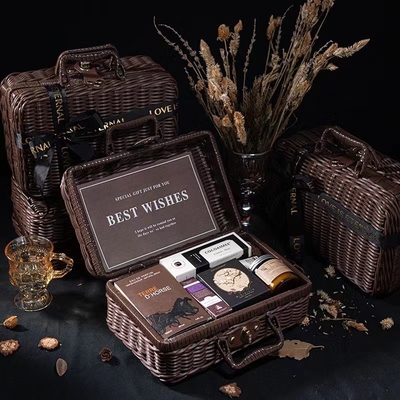 Hotel &amp; Resort Business Gift Set Koffie Wijnstok met 1 kleurengrafiek