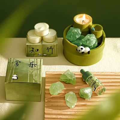 Officeproducten Vuurloze aromatherapie Kaars Set Kleurenprinten voor grafische 1 kleur