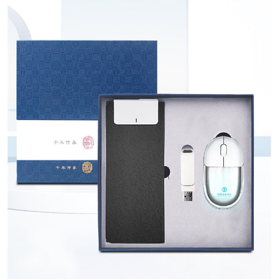 Hotel &amp; Resort Custom Mouse Business Gift Box Set voor meerdere combinatie logo's